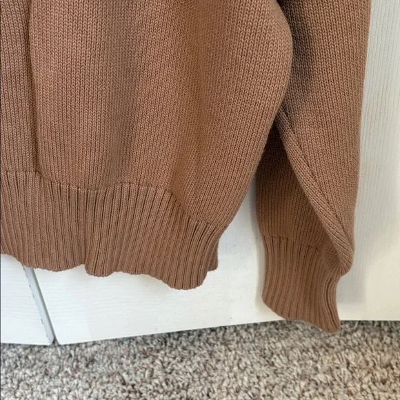 Ami Tan Sweater with signature heart accent - Picture 4 of 5